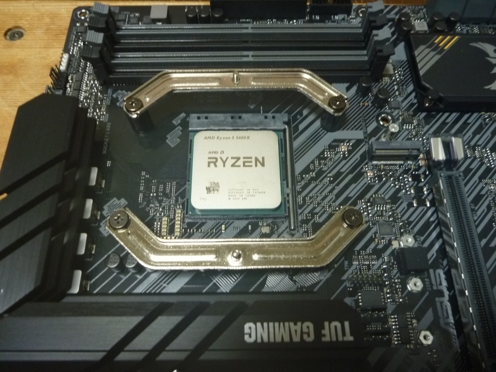 Ryzen 5 5600X』『SE-224-XT』『TUF GAMING B550-PLUS』の悪魔合体